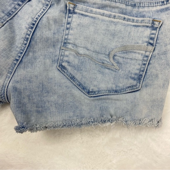 American Eagle Outfitters Embroidered High Rise Shorties - Picture 7 of 10